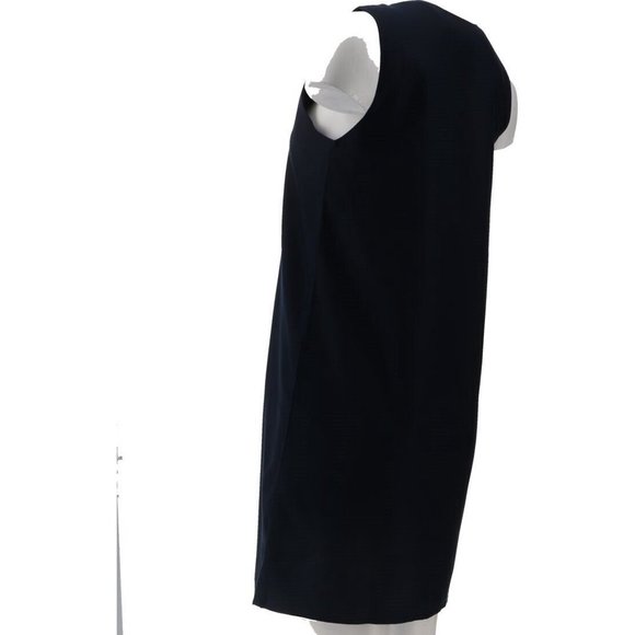 NWT LANDS' END LITTLE GIRL'S BUTTON FRONT A-LINE JUMPER CLASSIC NAVY 6 - Picture 6 of 11